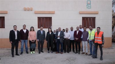  القباج تتابع أعمال الجهود التنموية وتطوير منازل قرية الدير بالأقصر