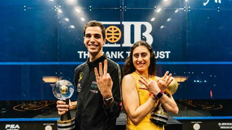 نور الشربيني حصدت