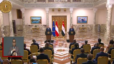 بث مباشر ...مؤتمر صحفي مشترك بين الرئيس السيسي والمستشار الفيدرالي لجمهورية النمسا