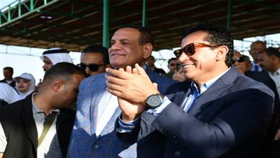 وزراء الشباب والتضامن والتنمية المحلية يشهدون ختام فعاليات مهرجان الهجن العربي مدينة العريش