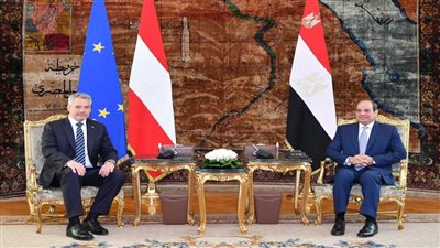 اهتمام إعلامي نمساوي بمباحثات الرئيس السيسي مع المستشار النمساوي