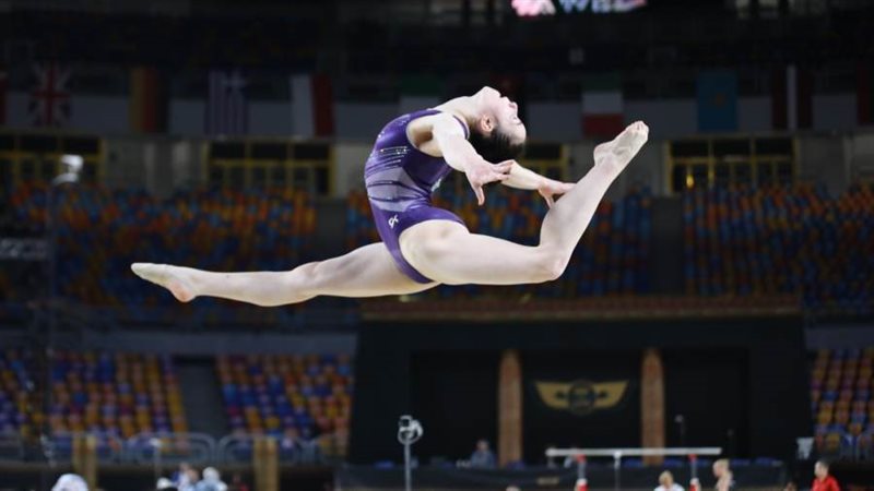 الجمباز المصرى يحقق