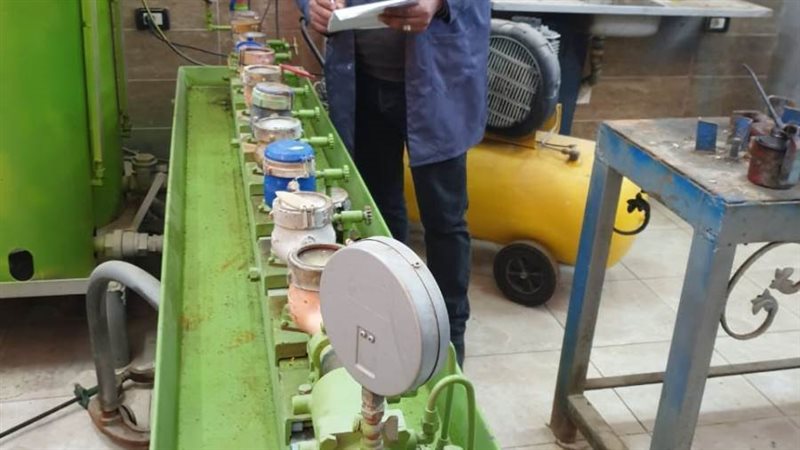 جانب من التركيب