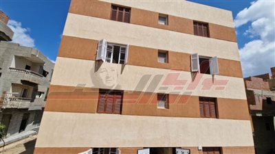 وضع اللمسات الأخيرة وتشطيب عمارات سكن كريم بقرية منية المرشد بكفر الشيخ