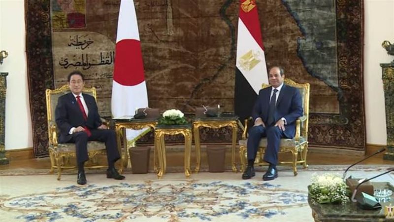 الرئيس السيسي يستقبل