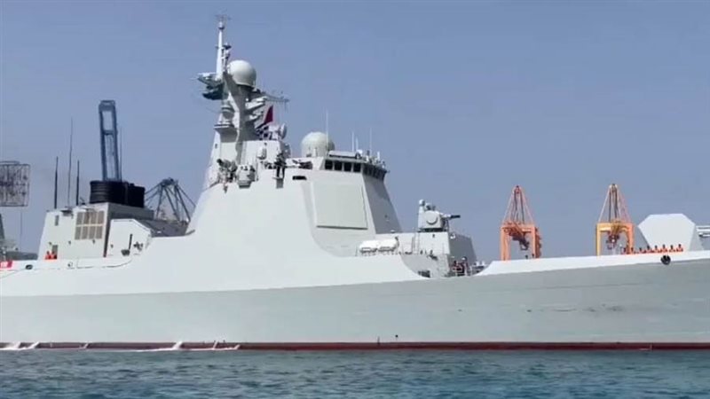 وصول سفينة صينية