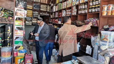 الحملات المكبرة تحرر 79 محضراً متنوعاً لأصحاب المحال التجارية بكفر الشيخ 