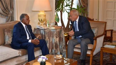 أبوالغيط لمبعوث البرهان.. الجامعة العربية علي استعداد تقديم كل الدعم للسودان 