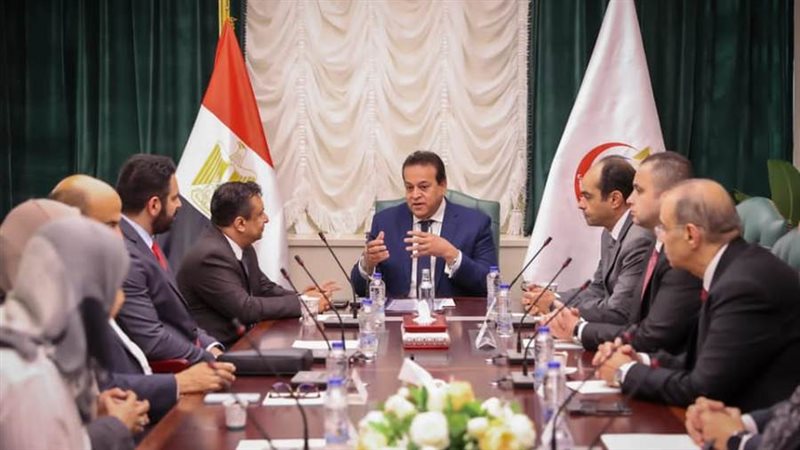 وزير الصحة يستقبل