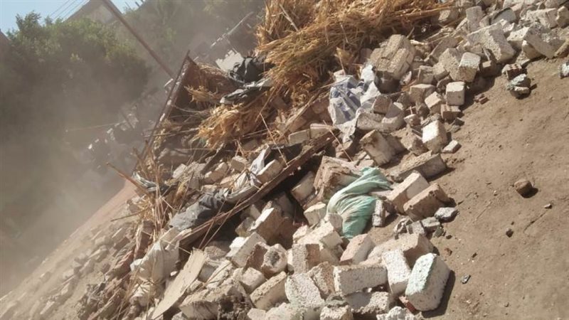 إزالة 19 حالة تعد