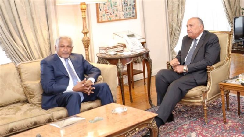 وزير الخارجية سامح