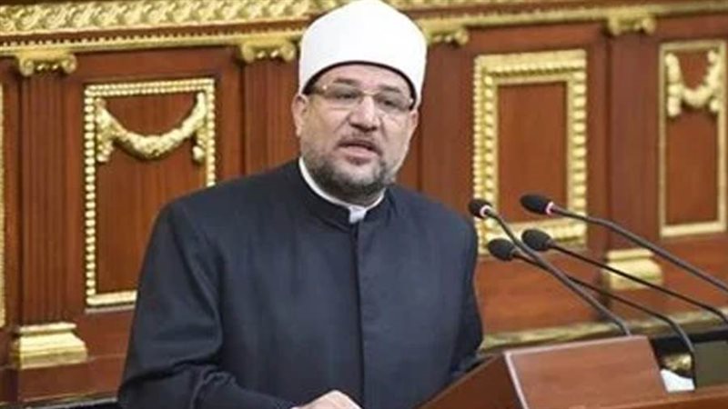 وزير الأوقاف أمام