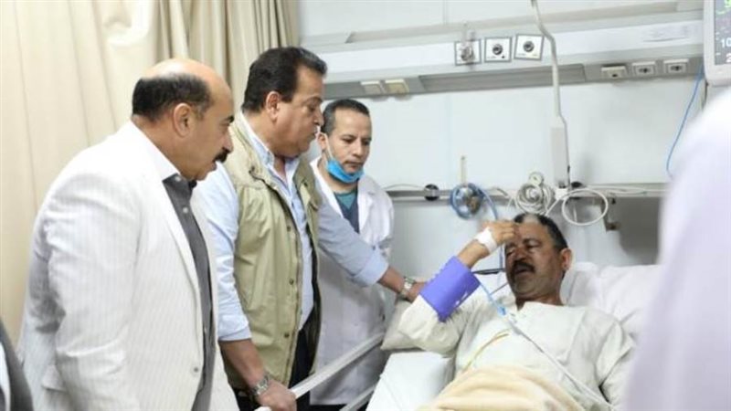 وزير الصحة بمستشفى