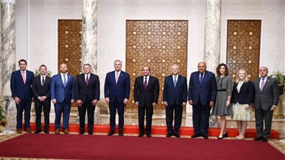 عاجل| الرئيس السيسي يستقبل وفدًا رفيع المستوى من مجلس النواب الأمريكي