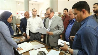 نورالدين يتفقد المشروعات الخدمية بقرية برنبال ونسبة التنفيذ بكفرالشيخ 