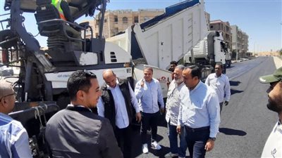 جهاز الشروق: الانتهاء من رصف الطرق الداخلية بالمنطقة الثانية عمارات 