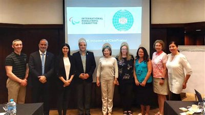 الجمباز يكتب تاريخاً جديداً باستضافة اجتماعات اللجنة البارالمبية لأول مرة في العالم