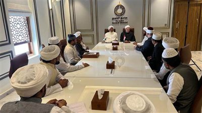 مفتي الجمهورية يلتقي مفتي الهند.. ويؤكد: مستعدون لتقديم كل أشكال الدعم الإفتائي