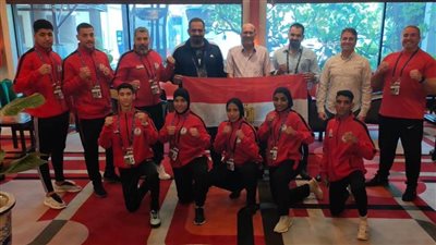 السفير المصري في تايلاند يؤازر منتخب المواي تاي ببطولة العالم