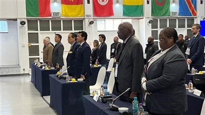 وزير الشباب يشهد اجتماعات الاتحاد الرياضي الإفريقي للجامعات بجامعة جوهانسبرج