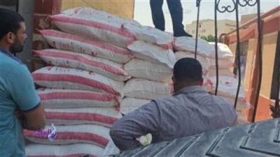 ضبط 410 أطنان قمح محلي مخلوط بقمح مستورد داخل مطحن بالعاشر