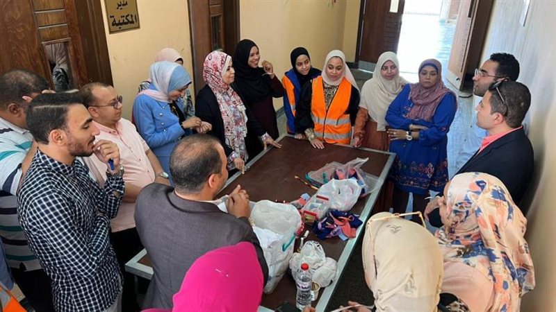 جانب من الورشه