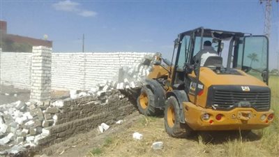 ضمن الموجة 21.. إزالة 33 حالة تعد خلال حملات لإزالة التعديات بمراكز ابوقرقاص وبني مزار والمنيا