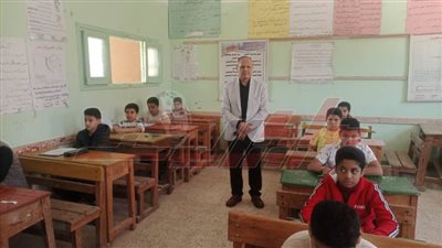 وكيل تعليم كفر الشيخ يتابع سير امتحانات الفصل الدراسي  الثاني 