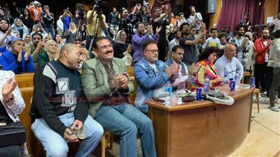 انطلاق الملتقي المسرحي لطلاب جامعة كفر الشيخ