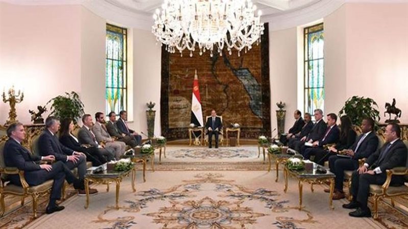الرئيس السيسي خلال