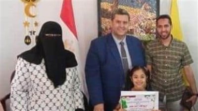 سيناوية تفوز بالمركز الأول على مستوى الجمهورية في مسابقة الطفل المبدع