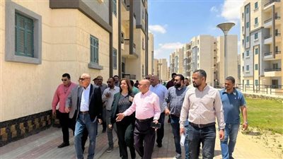 الجزار يتابع تنفيذ وحدات 