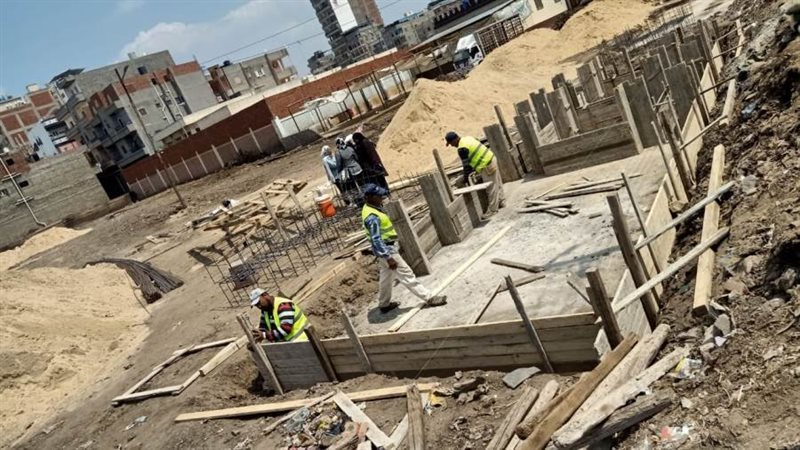 استمرار أعمال إنشاء