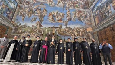 البابا تواضرس يزور متحف الفاتيكان وكنيسة سيستين