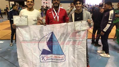 جامعة كفر الشيخ تحصد الفضية والبرونزية فى المصارعة الرومانية ببطولة الشهيد الرفاعي