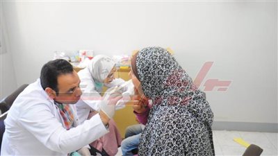 قافلة طبية لجامعة كفر الشيخ بقرية الخاشعة 61 ضمن 