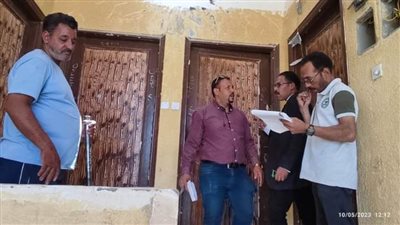 إخلاء 20 وحدة سكنية غير مستغلة بالسبط الشرقي بالخارجة