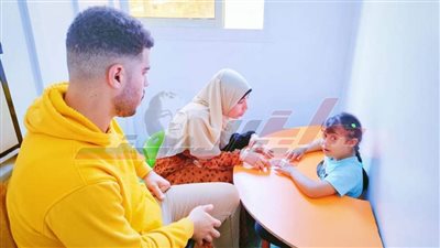 جلسات تخاطب للأطفال أصحاب الهمم بكفر الشيخ 