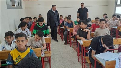 انتظام امتحانات الفصل الدراسي الثاني لصفوف النقل للمرحلتين الإعدادية والثانوية بالبحيرة 