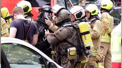 إصابات بين رجال الشرطة والإطفاء جراء انفجار داخل بناية شاهقة بألمانيا