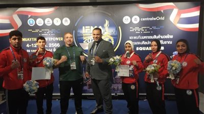 مصر تحصد 4 ميداليات في بطولة العالم للمواي تاي بتايلاند