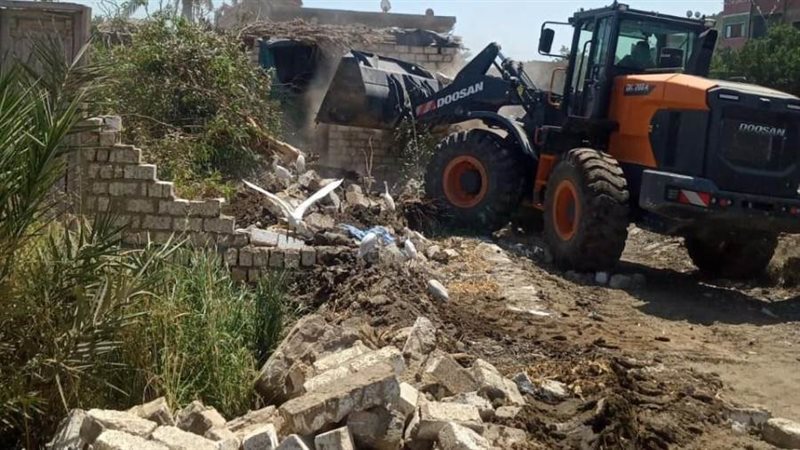 ازالة التعديات ببنى