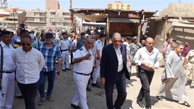 الموجة 21.. إزالة 21 حالة تعد بالبناء على الأراضي الزراعية وأملاك الدولة بسمالوط المنيا