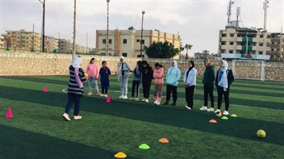 فاعليات تدريب المشروع القومي لرياضة المرأة بشمال سيناء