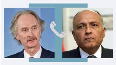 وزير الخارجية يتلقى اتصالاً هاتفياً من مبعوث الأمم المتحدة الخاص إلى سوريا