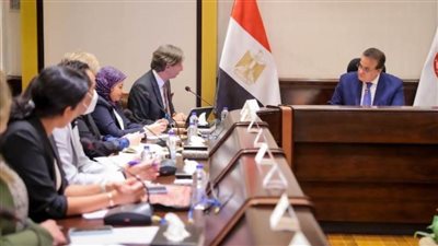 وزير الصحة يستقبل الممثل المقيم لبرنامج الأمم المتحدة الإنمائي