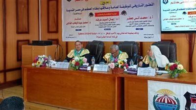 نائب رئيس مجلس الدولة يكشف كنوز الحضارة الفرعونية بمكافحة الفساد