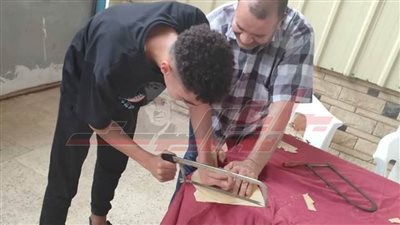 ورشة جديدة في فنون الأركت لأعضاء مراكز شباب فوه بكفر الشيخ 