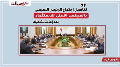 تفاصيل اجتماع الرئيس السيسي بالمجلس الأعلى للاستثمار