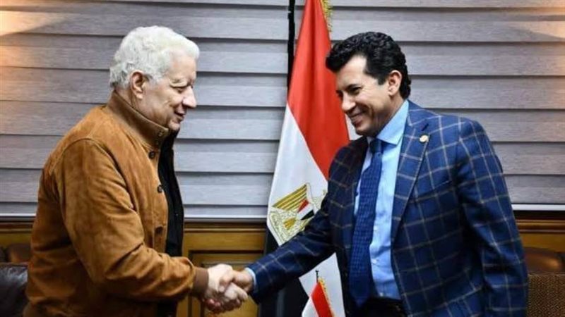 د. أشرف صبحي مع مرتضى